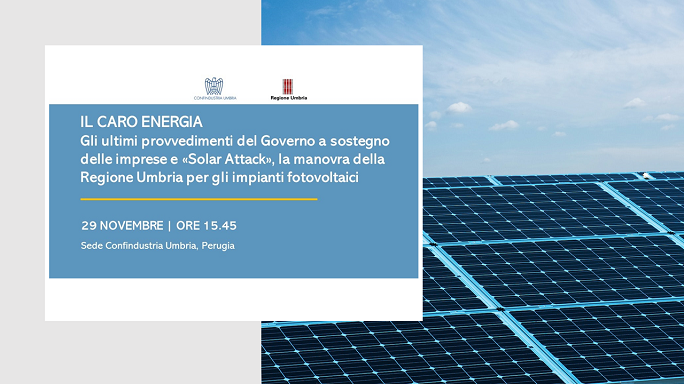 Seminario Caro Energia Gli Ultimi Provvedimenti Del Governo E Solar