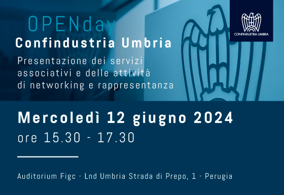 Open day Confindustria Umbria